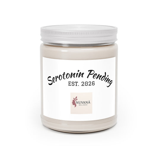 Scented Soy Candles with White Lid, 9oz